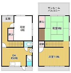 🉐敷金礼金0円！🉐中自由が丘2丁目戸建て