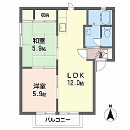 ラ・フォーレ河原 2階/0201