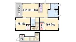 レジデンス永尾 2階