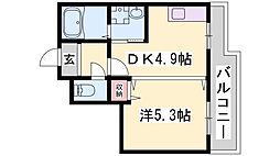 JR播但線 京口駅 徒歩13分 3階/-