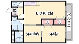 🉐敷金礼金0円！🉐山陽電鉄網干線 西飾磨駅 徒歩12分