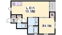 Kパラッツオ加古川 2階