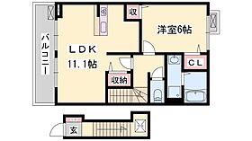 2階 / 1LDK / 46.09㎡