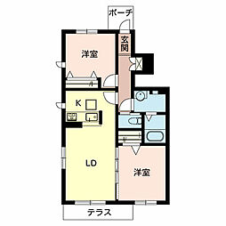 シャモニー 1階/102