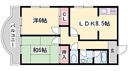 土井マンション 2階/201
