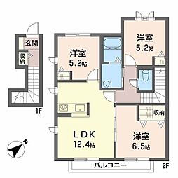 パルテール・加古川 2階