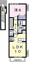 サンセール 2階