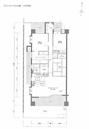 ユニロイヤル白壁 3SLDKの間取図画像
