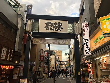 戸越銀座銀六商店街(700m)