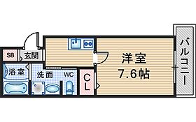 REGIES柴原阪大前II 102 ｜ 大阪府豊中市刀根山元町（賃貸アパート1K・1階・25.89㎡） その2