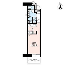 URパークタウン大手町  ｜ 福岡県北九州市小倉北区大手町（賃貸マンション1DK・10階・29.41㎡） その2