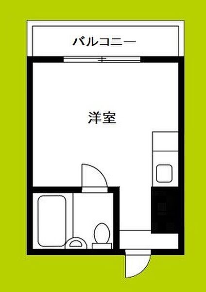 第4ビル ｜大阪府大阪市中央区上本町西２丁目(賃貸マンション1R・4階・20.00㎡)の写真 その2