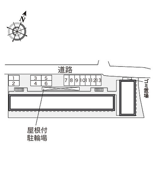 大阪府摂津市千里丘２丁目(賃貸アパート1K・2階・19.87㎡)の写真 その3