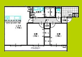 St．Polaris瓢箪山  ｜ 大阪府東大阪市下六万寺町３丁目（賃貸アパート2LDK・1階・67.91㎡） その2