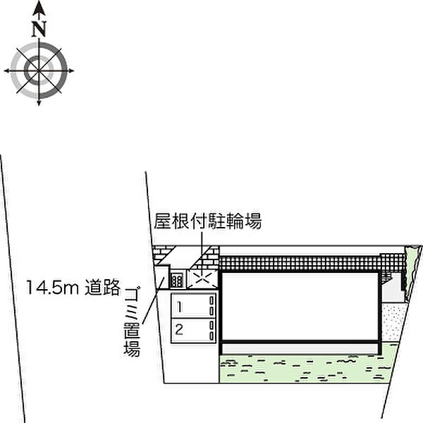 レオパレス長洲西通 ｜兵庫県尼崎市長洲西通１丁目(賃貸マンション1K・2階・19.87㎡)の写真 その3