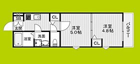 （仮称）Oak豊中本町  ｜ 大阪府豊中市本町２丁目（賃貸アパート2K・1階・30.41㎡） その2