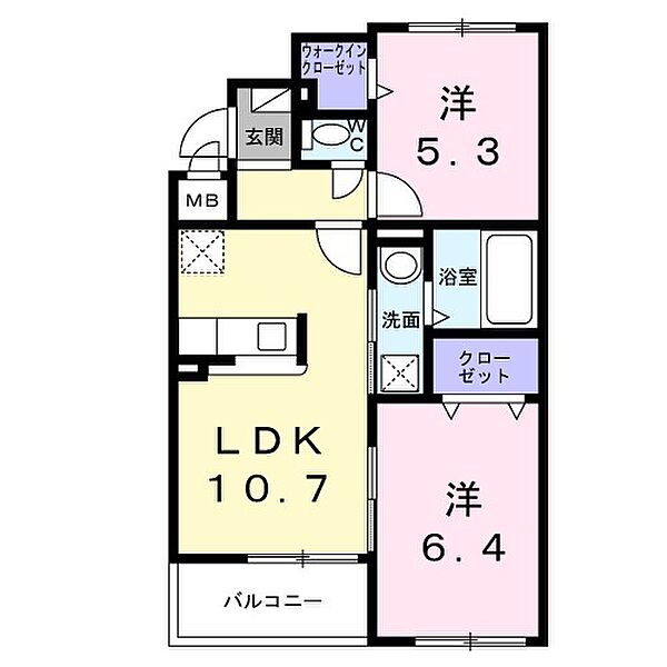 アーバンリオグランデ池田 ｜大阪府池田市豊島北２丁目(賃貸マンション2LDK・1階・50.71㎡)の写真 その2