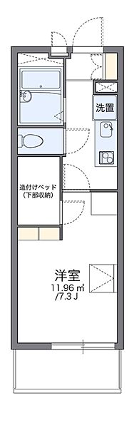 レオパレスサンマルク ｜大阪府東大阪市中新開１丁目(賃貸マンション1K・3階・20.81㎡)の写真 その2