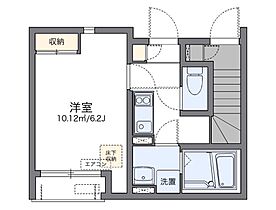 大阪府堺市堺区中向陽町１丁（賃貸アパート1K・1階・21.09㎡） その2