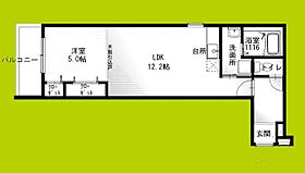 フジパレス エン II号館  ｜ 大阪府大阪市住吉区遠里小野３丁目（賃貸アパート1LDK・2階・42.06㎡） その2