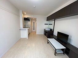 レオネクストスカイスクレイパー 1階ワンルームのリビング/ダイニング