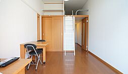 レオパレス竹園 1階1Kのリビング/ダイニング