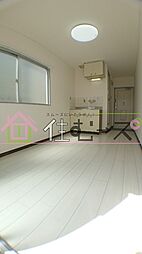 アパートメント住吉III 4階ワンルームのリビング/ダイニング