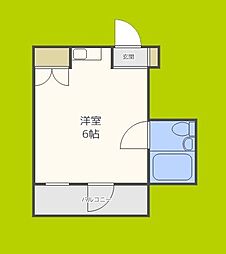 間取図画像 ワンルーム