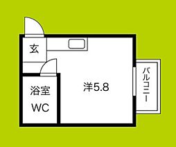 間取図画像 ワンルーム
