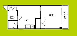 間取図画像 1DK