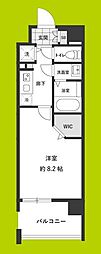 ミラージュパレスロータスライフ 1Kの間取図画像