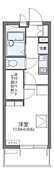 レオパレスおおさか御崎2 1Kの間取図画像