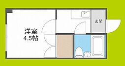 ワンルームマンションぐっど ワンルームの間取図画像