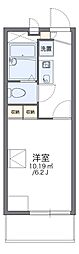 レオパレスフィオレ 1Kの間取図画像