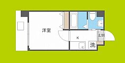 FDSFiore 1Kの間取図画像