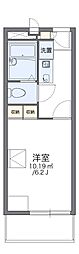 レオパレスヴァン2 1Kの間取図画像