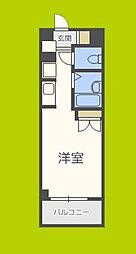 WillDo九条 ワンルームの間取図画像