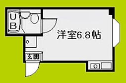 MTKビル ワンルームの間取図画像