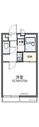 レオパレスウィーン1 1Kの間取図画像