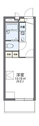 レオパレスクリスタ住吉 1Kの間取図画像