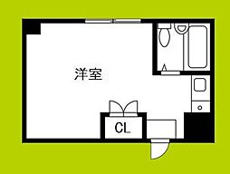 コーポミツワ ワンルームの間取図画像