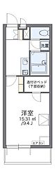 レオパレス加島サザンフェイス 1Kの間取図画像