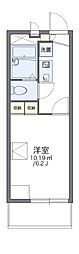 レオパレスセジュール野江 1Kの間取図画像