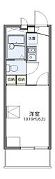 レオパレスノイ・ヤマト 1Kの間取図画像