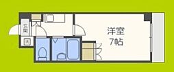 ソルテーラ旭 1Kの間取図画像