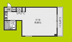 アメニティ・プラザ ワンルームの間取図画像