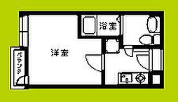 Oosumiレジデンシャル 1Kの間取図画像
