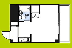 TBM南方 ワンルームの間取図画像