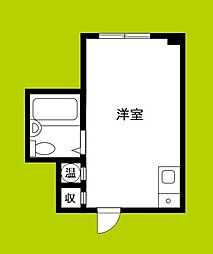 NORE大宮 ワンルームの間取図画像