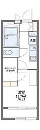 レオパレスアーバンカミノ 1Kの間取図画像